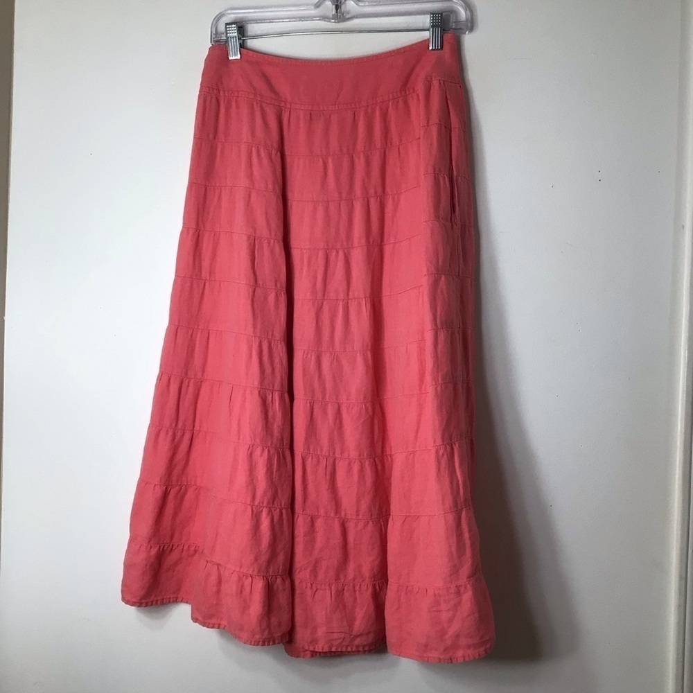 Talbots skirt women modest midi 4 petite